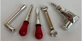 Set of Tools 5Pc  (Screwdrivers 30mmL)