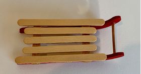 Sled Wooden (90L x 30W x 27Hmm)