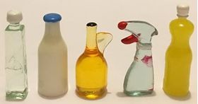 Bottles Set 5 (Approx 25mmH)