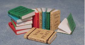Set of 12 Books (23 x 15 x 4mm)