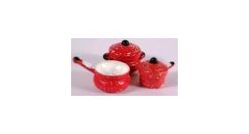 Pots Set 3 Piece (20mm, 15mm and 18mm Diams)