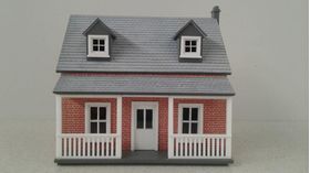 1:48 Shields Cottage Laser Cut Kit (170W x 125D x 150Hmm)