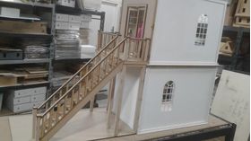 1:6 Stair and Balcony Kit to fit Roombox Kit Part Number 16DSRB