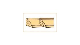 Moulding Crown Cornice 1/2" (24"L)