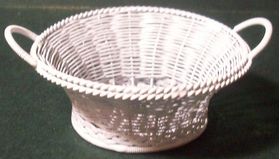White Wire Basket (70 x 90 x 40mm)