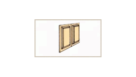 Wainscot Panel (2 3/16" x 3")