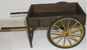 Example of painted wagon, supplied raw