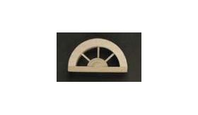 Window Circlehead Pack 2 (2 3/4"Wx 1 9/16"H Fits opening: 2 1/2"W x 1 7/16"H x 1/2"D)