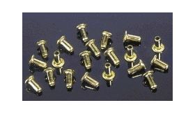 Large Brass Grommets (3/16"L x 0.071" Diam)
