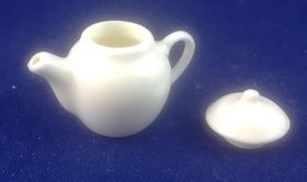 Teapot White (25mm Spout to handle, 20mmH)