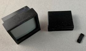 TV, Video Player and Remote Old Style - Old Stock Clearance