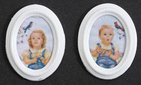 Pictures Spring Children Prints 2pcs (31 x 25mm)