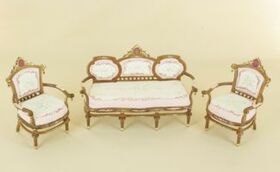 The"Edwardian Princess" Parlour Sofa ONLY by Bespaq