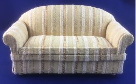 Sofa Cream Stripe (150x65x70mm)