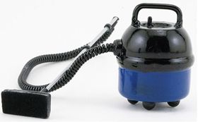 Portable Workshop Vacuum Cleaner, Blue (Cannister 1" W x 1-1/2" H x 1" D)
