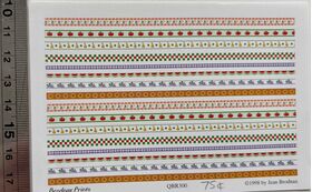 1:24 Kitchen Border (108 x 70mm)