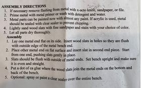 Ornate Park Bench Kit (105W x 50D x 65Hmm) - Clearance Sale