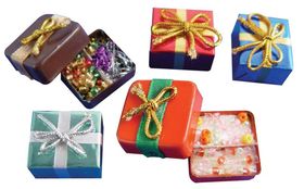 Christmas Parcels Set 5 (20 x 20 x 12mm)