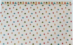 Coffee House Ivory Toss Wallpaper (267 X 413mm)
