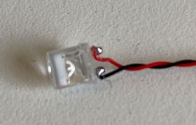 5 mm Flat Top LED Pure White with 6" Leads (Price Each) (3V Supply)