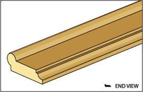 Picture Frame 3/16" x 24" Long
