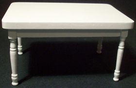 Dining Table Rectangle White (121W x 80D x 70Hmm)