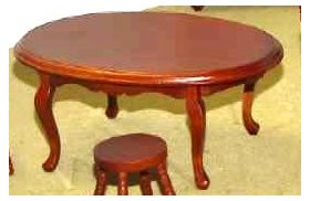 Dining Table Oak (100 Diam x 70mmH)