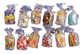 Sweetie / Lolly Bags Set of 12 (10 x 8 x 15Hmm)