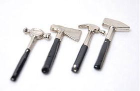 Assorted Black Handled Tools (30mmL)
