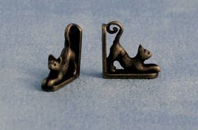 Cat Bookends (17 x 17mm)