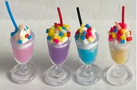 Milkshakes Set of 4 (Glass 18Hmm)