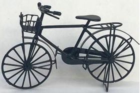Bicycle Black with Basket
