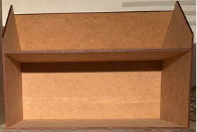 1:24 Wide Cottage 3 Kit Laser Cut (290W x 215H x 140D + 75mm for Verandah)