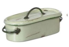 Fish Poacher, Beige (1.5"H x 0.625"W x 0.5"D)