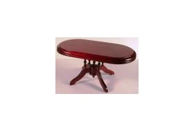 Dining Table Oval Brown (140L x 76W x 65Hmm)