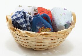 Laundry Basket (1"H x 2"W)