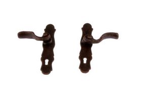 French Door (Lever) Handles Bronze (1 Pair)
