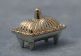 Silver Butter Dish (25 x 31 x 19mm)