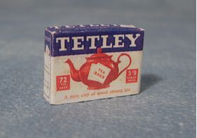 Tetley Tea (22W x 7D x 15Hmm)