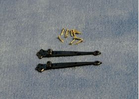 Silver Long Hinges Pk2 (2 x 40mm)