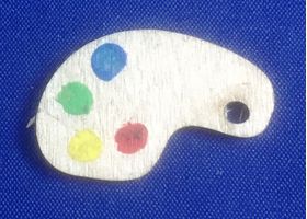 Laser Cut Paint Palette (30x20mm)