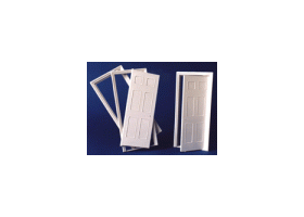 1:24 Georgian Internal Door (1-3/8" x 3/16" x 3-5/16")