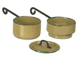 Medium Double Boiler, Gold (0.5"H x 1.625"W x 0.5"D)