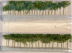 Grape Vines - HO Scale - 30mm Height