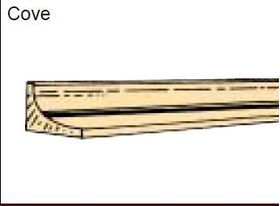 Coving 1/8" (24" Long)