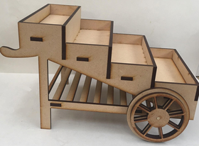 Laser Cut Step Stand Cart Kit