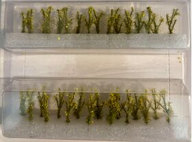 Oilseed Rape - HO Scale - 1/2" Height - 32Pk