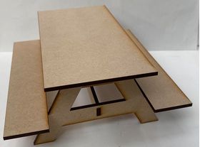 Laser Cut Picnic Bench Kit
