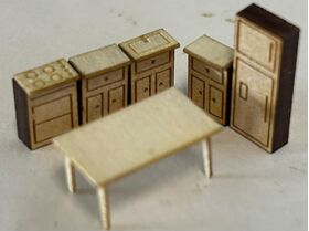 1:144 Kitchen Set Kit