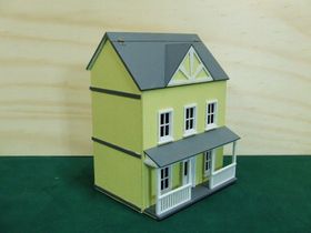 1:48 Salisbury House Laser Cut Kit (206W x 96D (+24mm front) x 205Hmm)